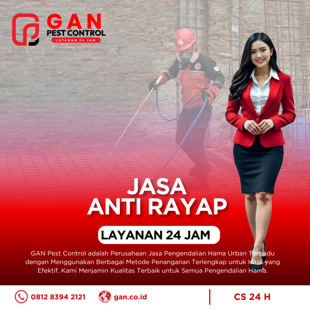 Jasa Anti Rayap Bekasi Standar SNI