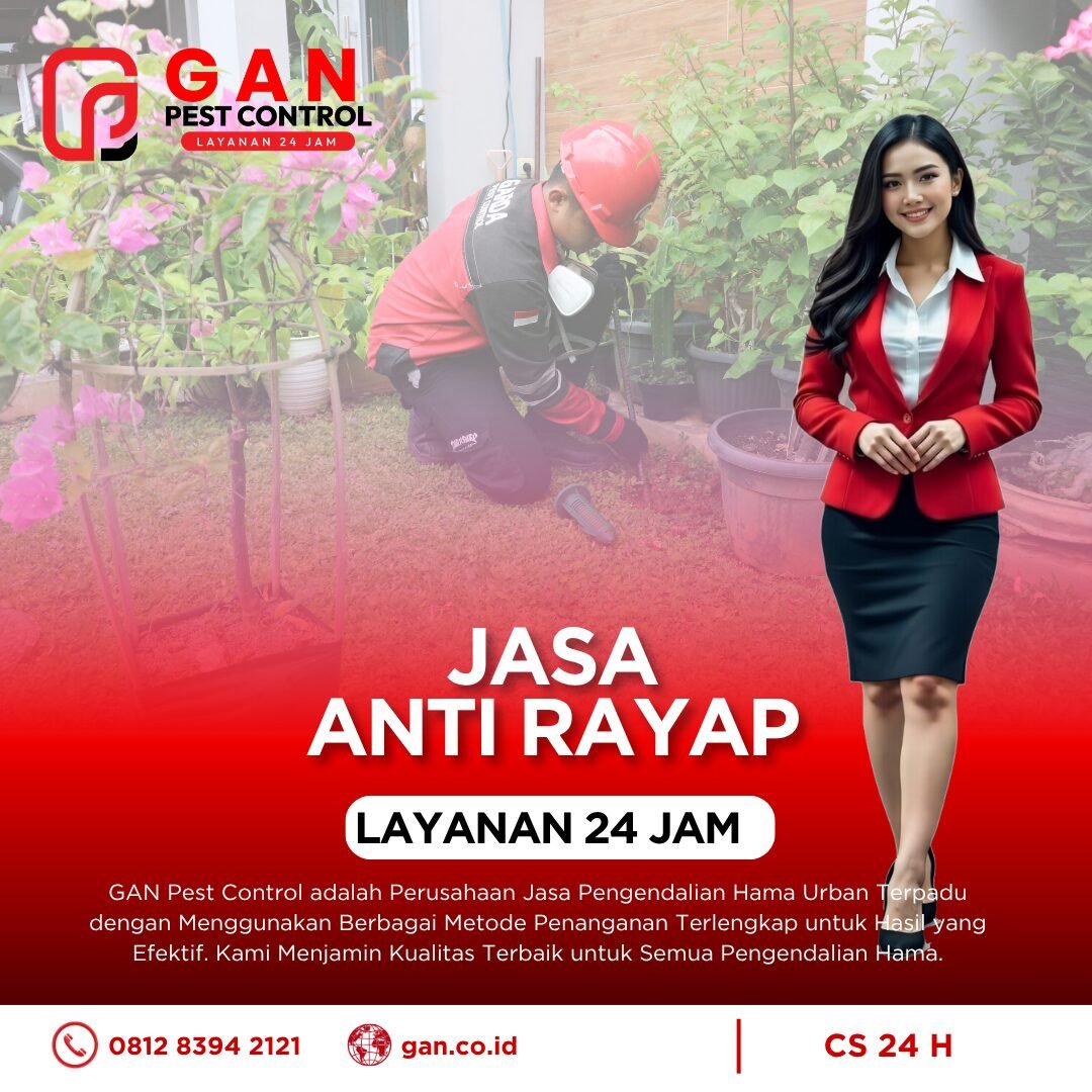 Jasa Anti Rayap Bandung Standar SNI