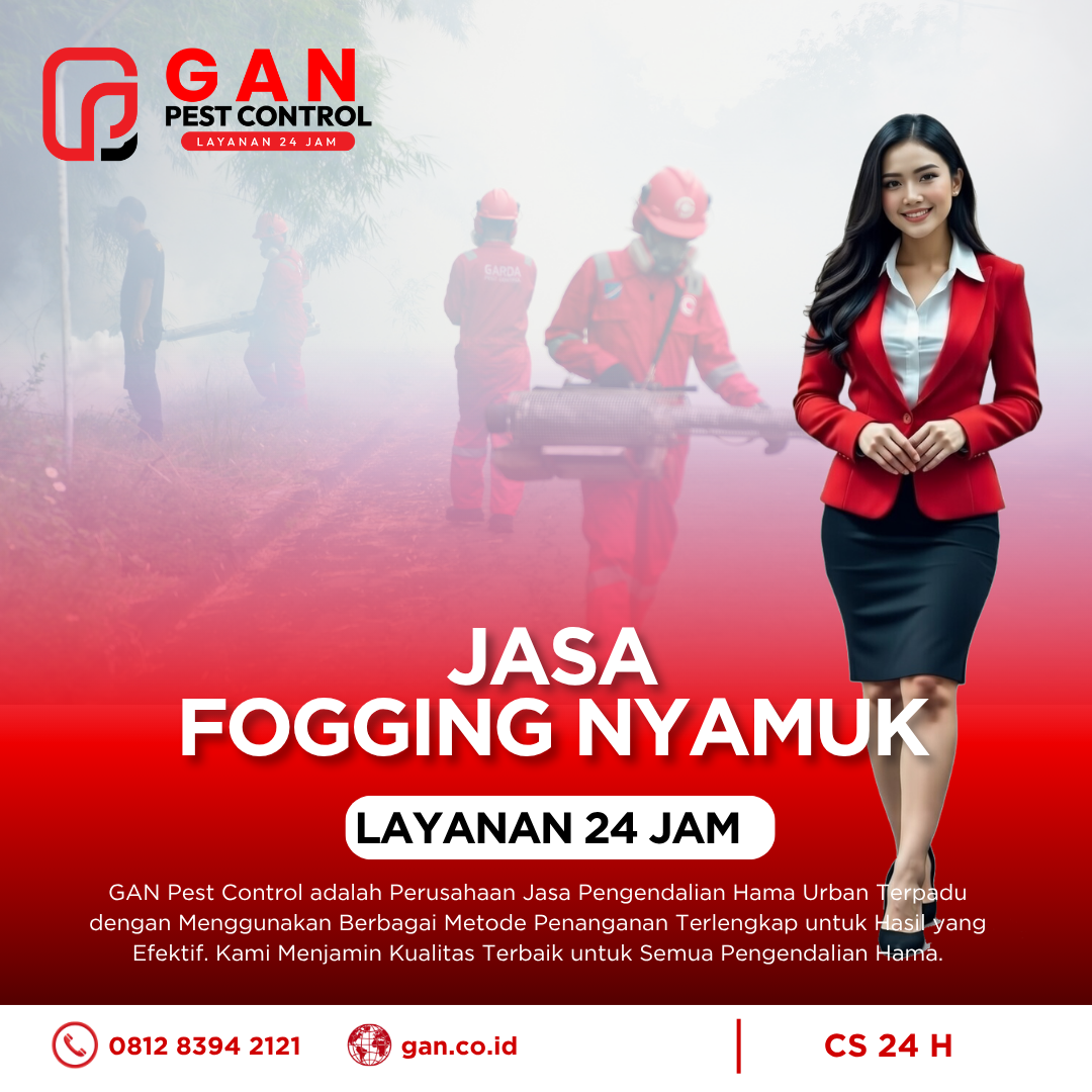 Jasa Fogging Nyamuk di Batang Spesialis DBD Harga Terjangkau