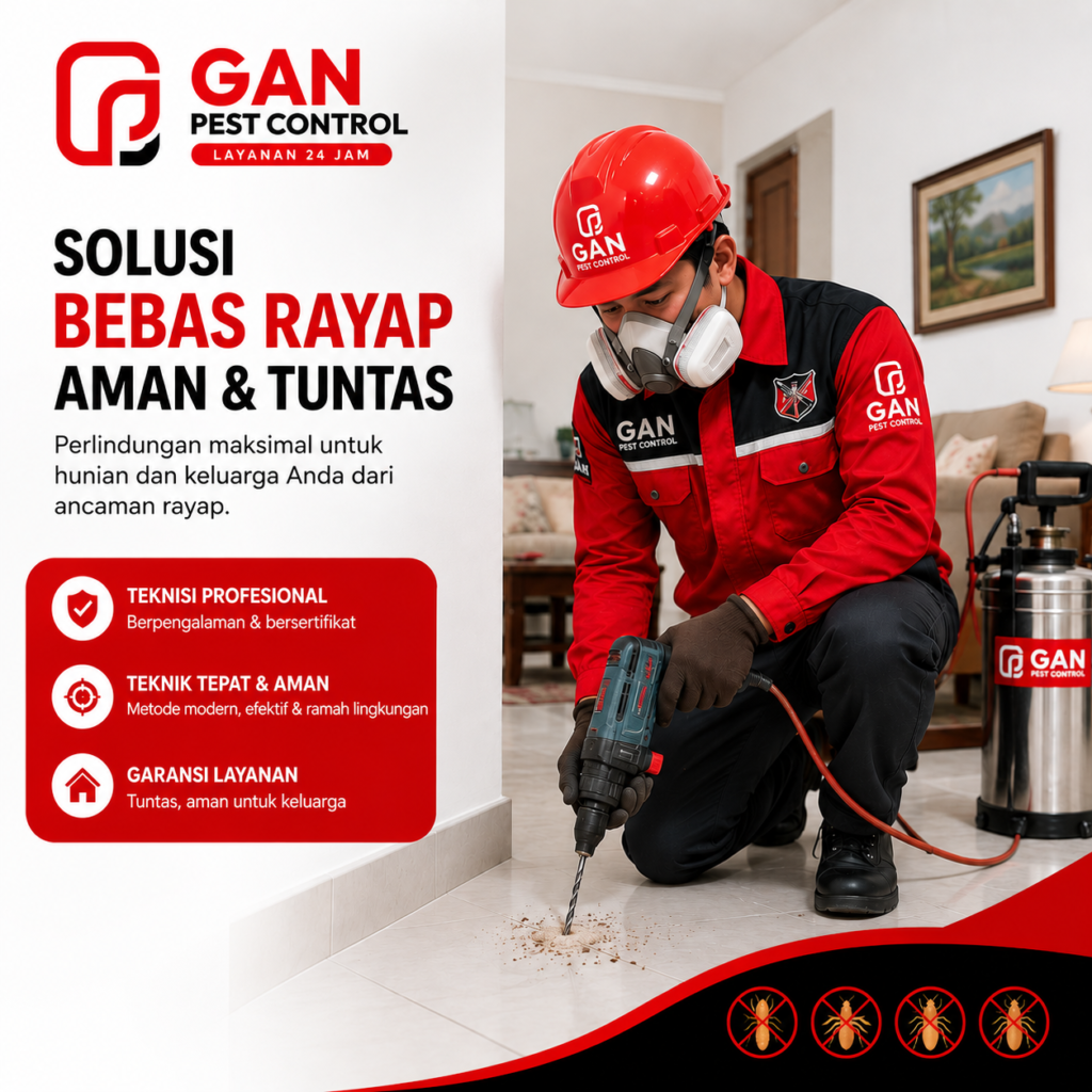 Jasa Anti Rayap Terdekat