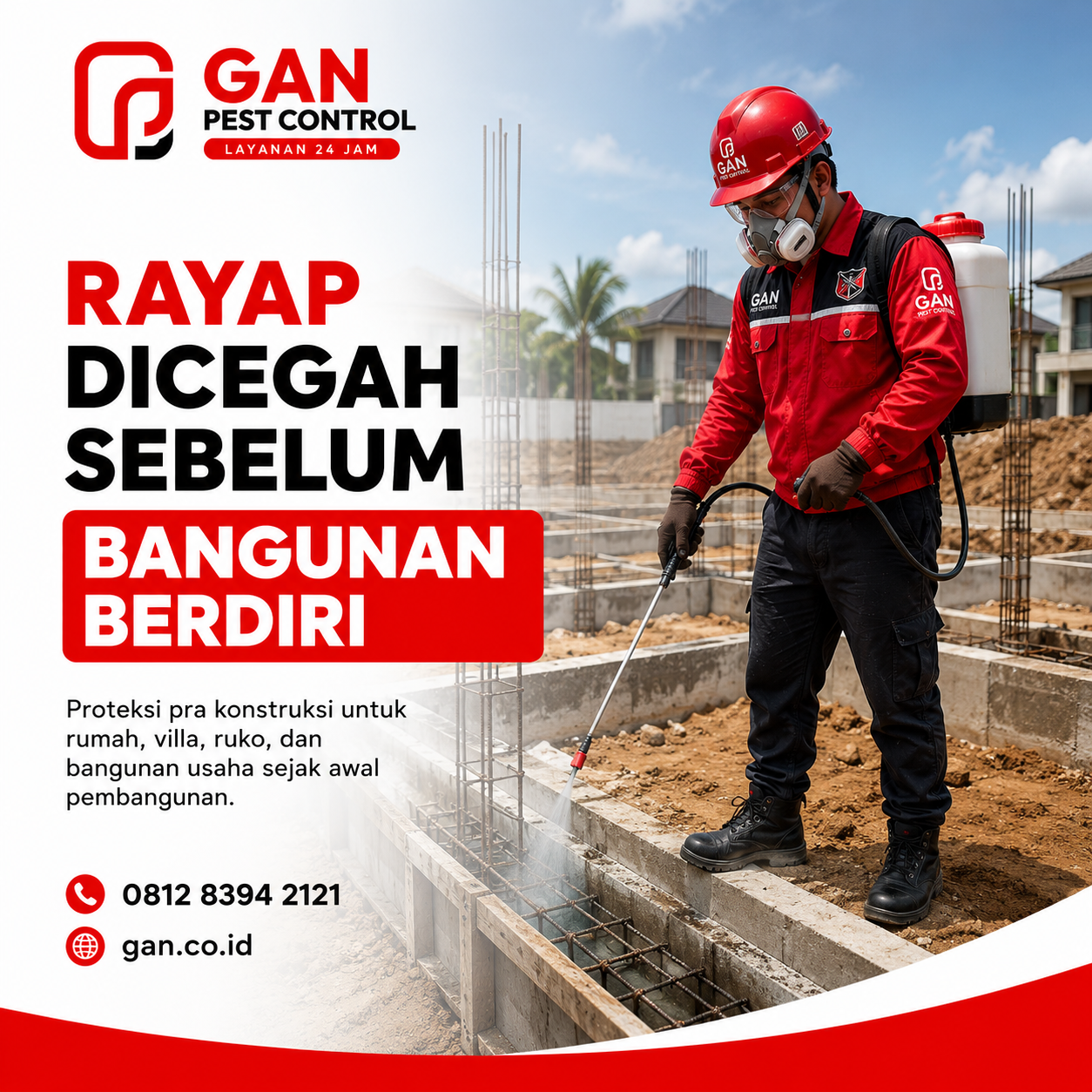 Jasa Anti Rayap Pra Konstruksi Surabaya untuk Perlindungan Bangunan