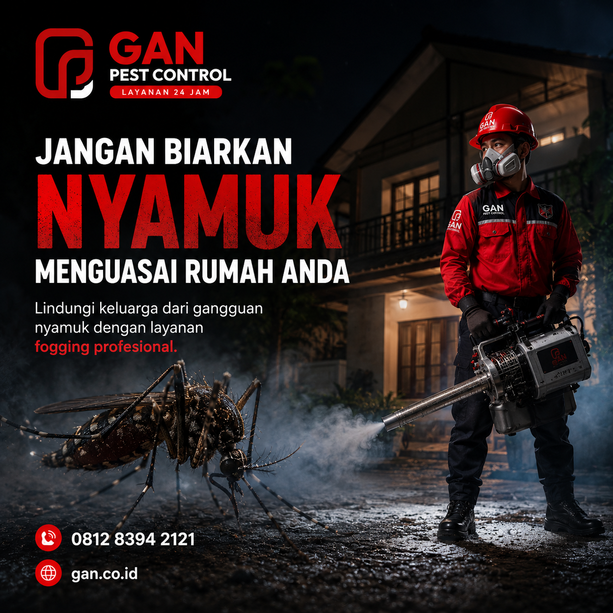 Jasa Fogging Nyamuk di Mataram Spesialis DBD No.1