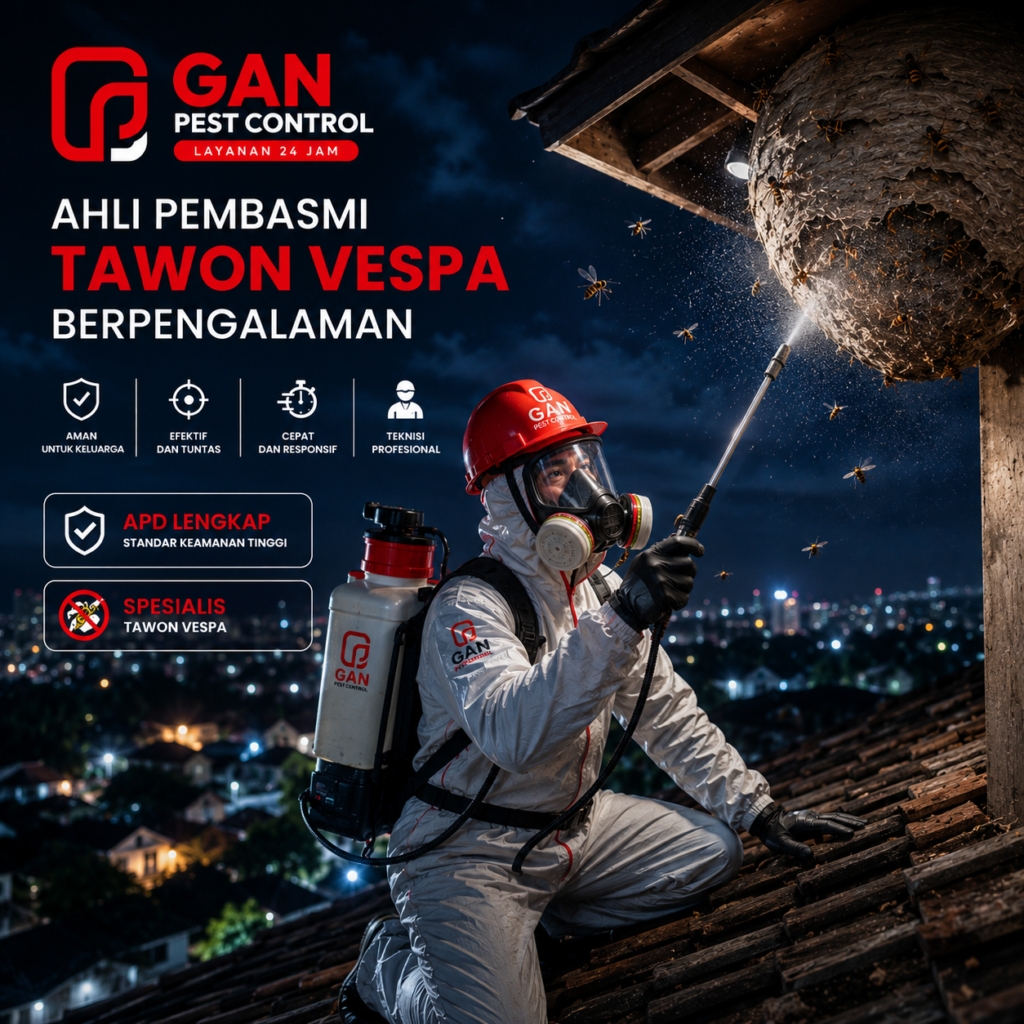 Jasa Pembasmi Tawon Terdekat