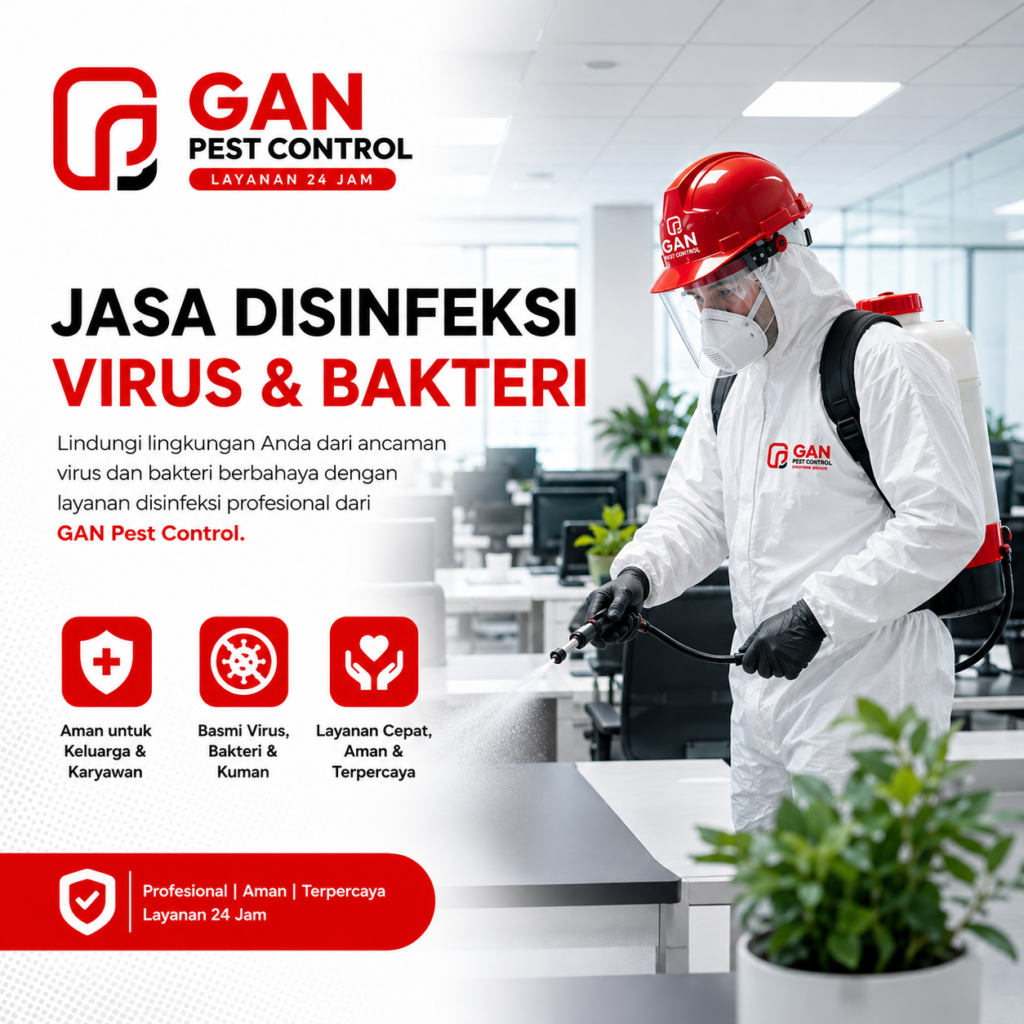 Jasa Penyemprotan Disinfektan Terdekat