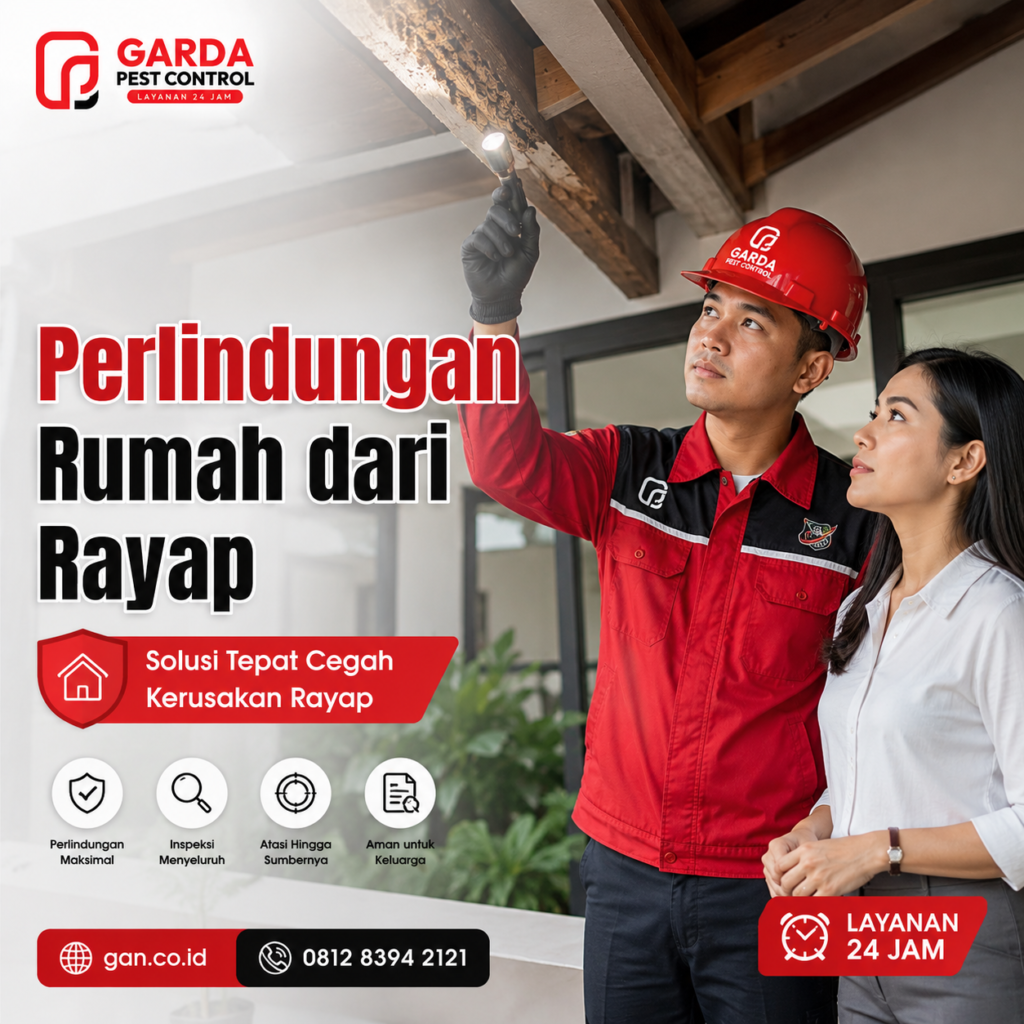Garansi Anti Rayap Surabaya: Solusi Perlindungan Jangka Panjang dari GAN Pest Control