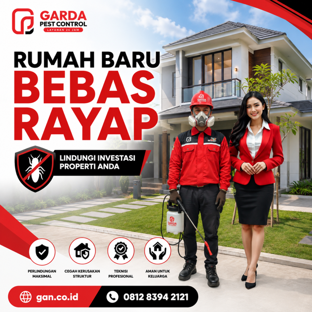 Jasa Anti Rayap Murah Surabaya: Solusi Tuntas dari GAN Pest Control