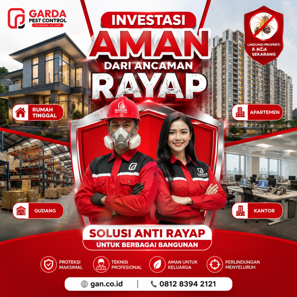 Pembasmi Rayap Profesional Surabaya: Lindungi Properti Anda dari Ancaman Serius