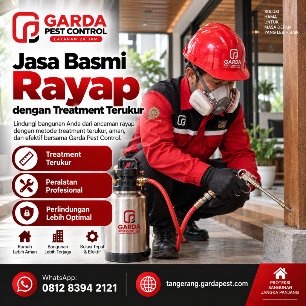 Biaya Jasa Pembasmi Rayap Surabaya Per Meter dan Cara Hitungnya