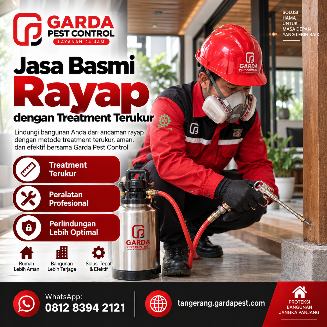 Biaya Jasa Pembasmi Rayap Surabaya Per Meter dan Cara Hitungnya