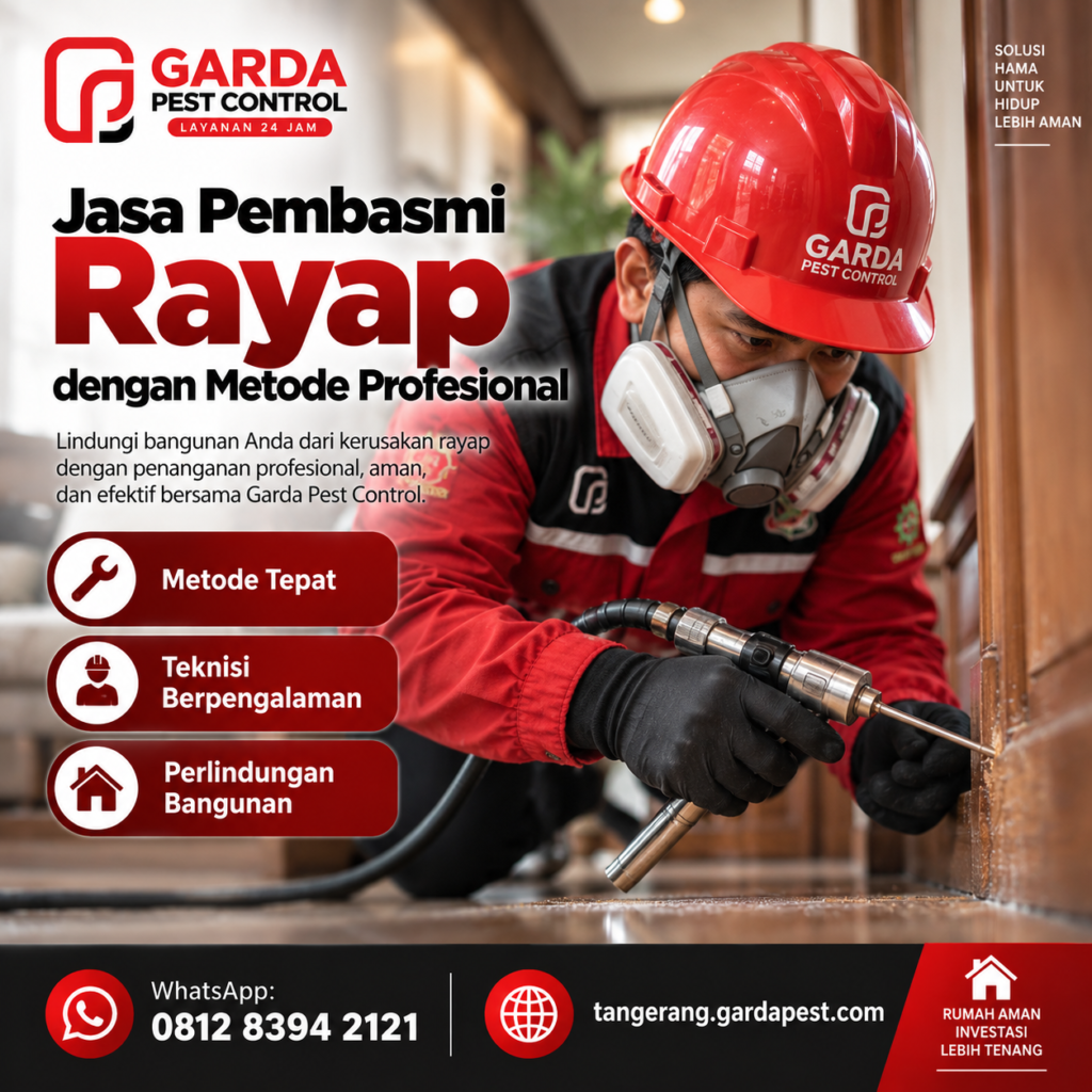 Jasa Anti Rayap Solo Profesional untuk Rumah dan Bangunan