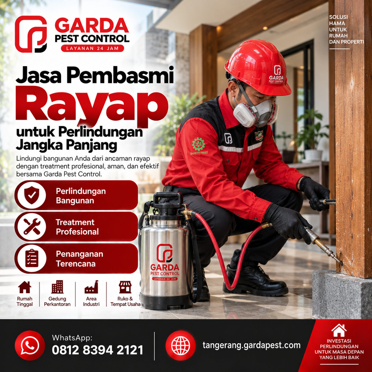 Jasa Pembasmi Rayap Surabaya Bergaransi: Lindungi Bangunan Anda Secara Tuntas