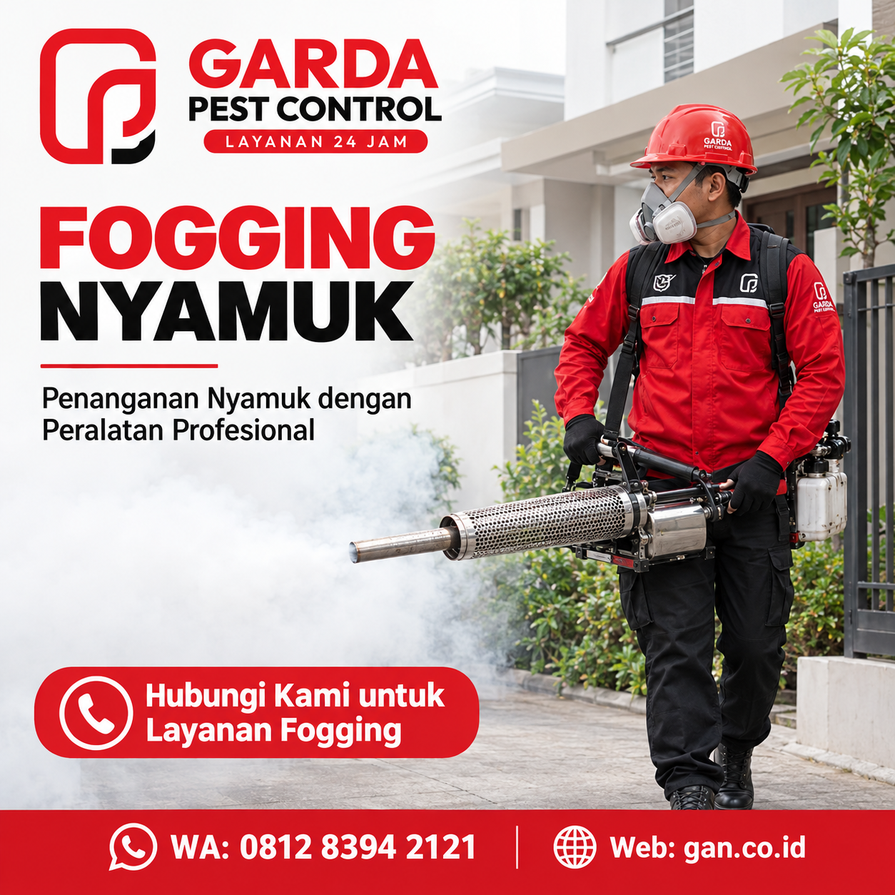 Daftar Biaya Jasa Fogging Nyamuk Rumah